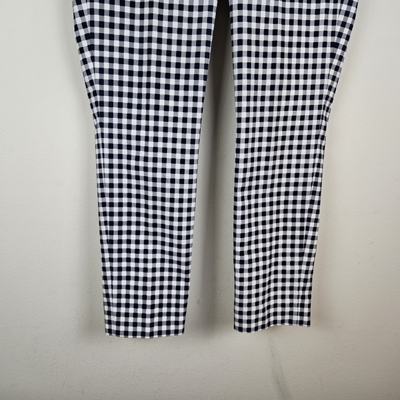 J.Crew Skimmer pant in gingham Size 8 Career Preppy - Picture 2 of 8